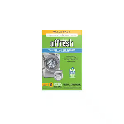 Affresh Washing Machine Cleaner, For Whirlpool, Maytag & Amana, - 6 Tablets