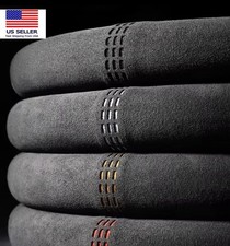Leather Steering Wheel Cover Soft Genuine Suede 15 Universal Luxury Anti Sweat