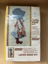 Vtg Paragon Holly Hobbie Latch Hook Rug Needlecraft Kit No. 9086K SEALED NEW