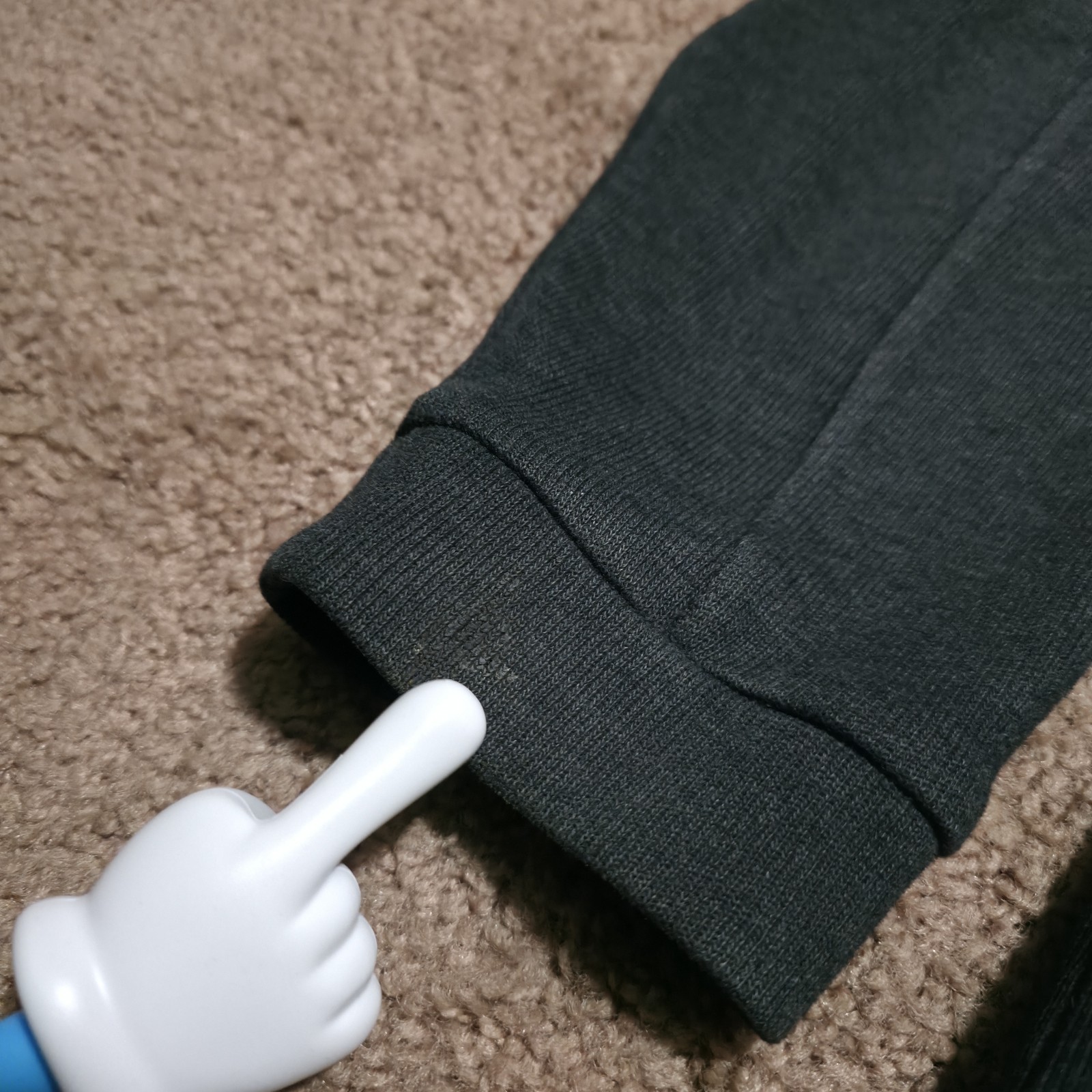 Hugo Boss Button Zip Lux Jacket Gray Long Sleeve Men's Size XL Cotton Blend thumbnail 7