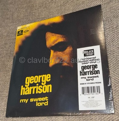 GEORGE HARRISON - My Sweet Lord - 2020 RSD Numbered Clear 7'' vinyl single