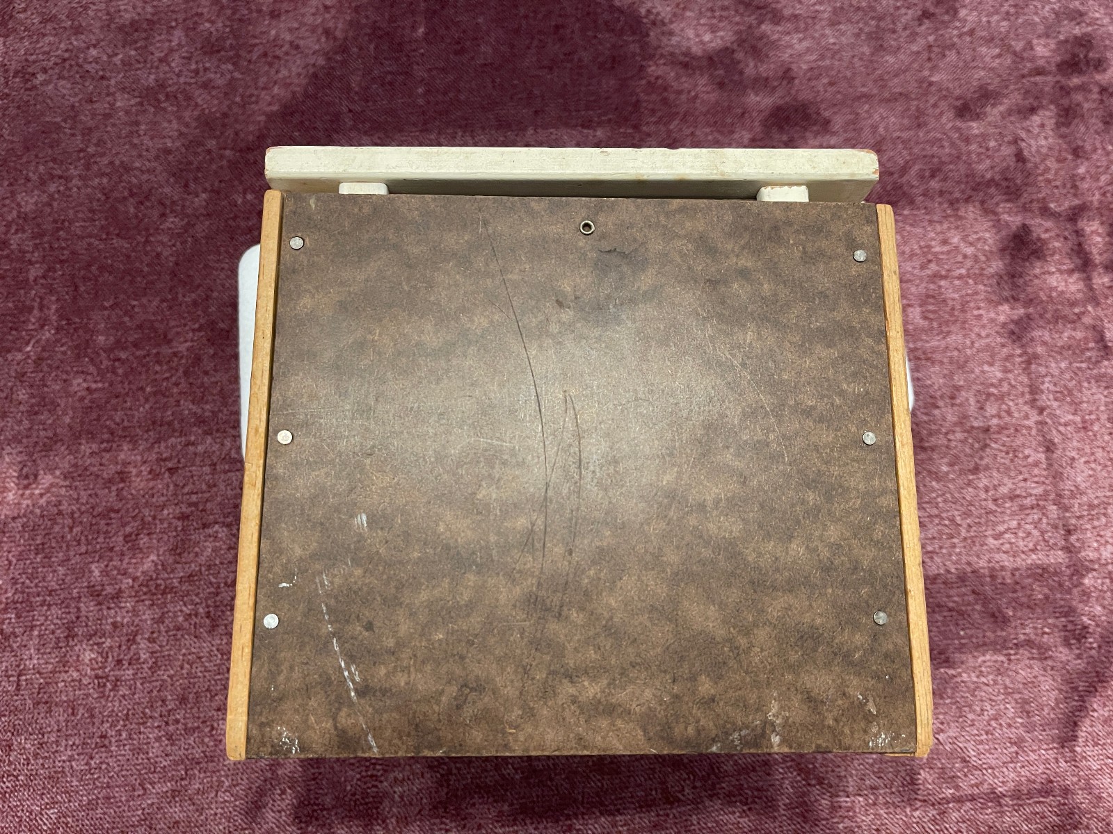 как выглядит Fisher Price 1960 s Wooden 972 Toy Cash Register WORKS фото