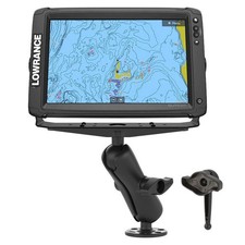 RAM-D-111-KNOB9HU RAM Large Marine Electronics Mount with RAM H...