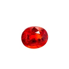 1.19ct Oval Orange-Red Nigeria Garnet