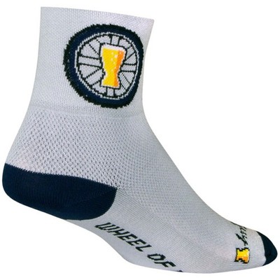 SockGuy Classic Destiny Socks - 3 inch, Gray, Large/X-Large DESTINY L