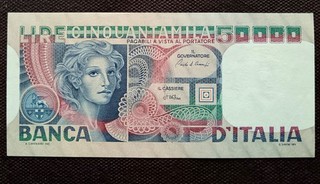 Lire 50000 Volto Di Donna DM 02/11/1982 Ciampi Stevani SUP