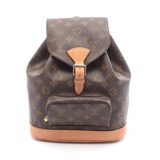 Zaino zaino Louis Vuitton Montsouris MM M51136 tela monogramma usato donna