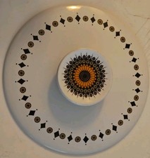 LID ONLY Vintage Casserole Dish Inca Pattern J & G MEAKIN replacement