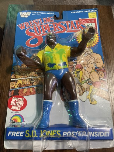 SD Jones WWF WRESTLING SUPERSTARS VINTAGE 1986 LJN...