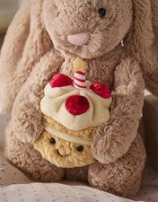 Jellycat Bashful Bunny Beige Soft Toy Plush Rabbit Teddy Medium Cuddly Baby Gift