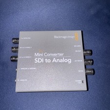 Blackmagic Design Mini Converter Sync SDI TO ANALOG  NO POWER SUPPLY 