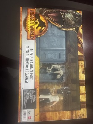 NEW 2022 Jurassic World Dominion RELEASE  N RAMPAGE PACK Atrociraptor & Soyona
