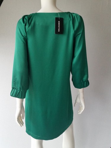 HALLHUBER Kleid irisch grün Ärmelfalten Gr.34--UK6***NEU***NEU - Bild 4 von 4