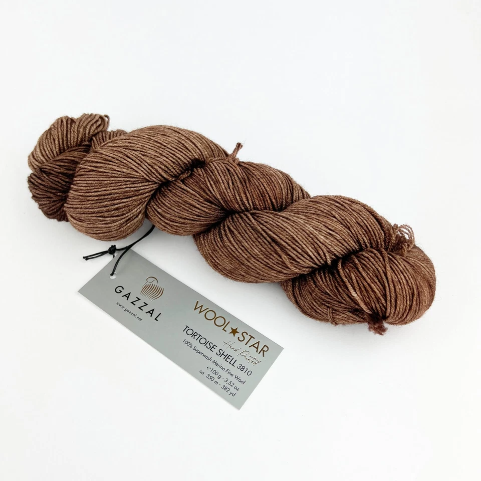 Gazzal – Wool Star, Superwash Merino Fine Wolle, 350m/100g, [110EUR/1kg] - Bild 4 von 4