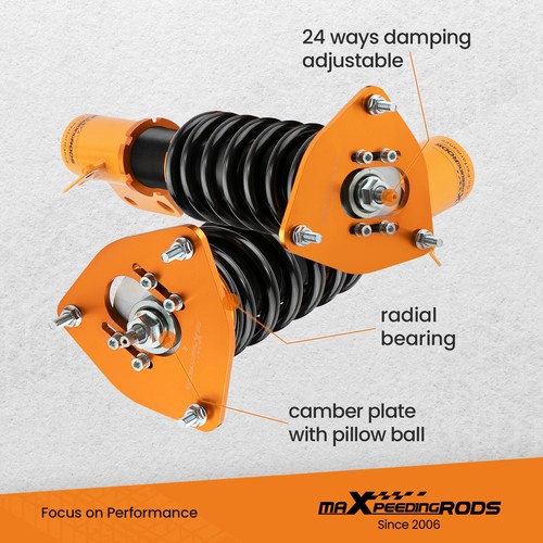 Amortiguación de 24 vías ajustable para Saab 9-2X 2005-2007 GGA GGE piezas de suspensión - Imagen 5 de 12