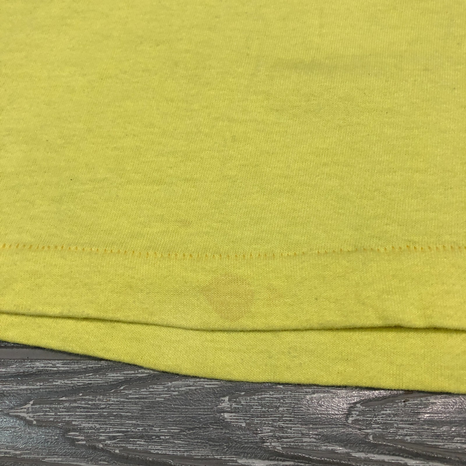 Flint Olympian Games Shirt Mens L Yellow Vintage 80s Michigan Canusa USA 5030