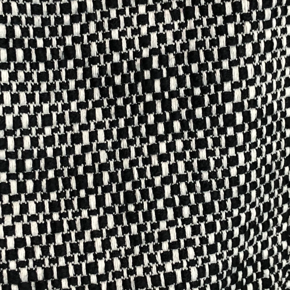 Chaqueta Blazer $118 Ann Taylor Loft Para Mujer’s 10 Negra Blanca Tejida a Cuadros Frente Abierto Foto 3 de 4