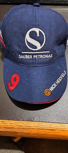 Casquette Vintage Sauber Petronas F1 Felipe Massa - Bleue, Taille Unique
