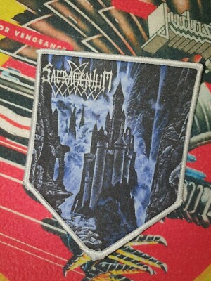 Sacramentum Shield Patch Melodic Black Metal Thulcandra Battle Jacket 666