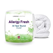 Linens Limited Allergy Fresh Duvet in All Sizes from 4.5 - 15 Tog | Made in UK