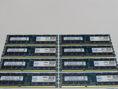 LOT OF 12X SK HYNIX HMT31GR7CFR4A 8GB 2RX4 PC3L-10600R SERVER ECC MEMORY - Picture 4 of 5