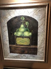 T. Smith Oil on Canvas Painting Original Rare Early Work