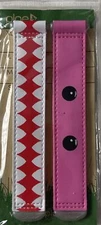 NEW plae Pink Red White set of 2 Tabs Girl Toddler XL