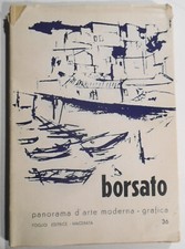 1967 Renato Borsato - Autografato Panorama D'Arte Sottile - Grafica 36: Sicilia