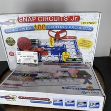 Elenco Snap Circuits Beginner And Jr Junior Electronics Kit Tested Working READ