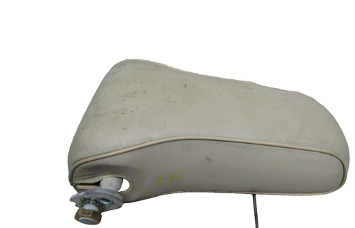 W126 Mercedes 300SD left front driver seat folding center arm rest TAN leather - Picture 2 of 11
