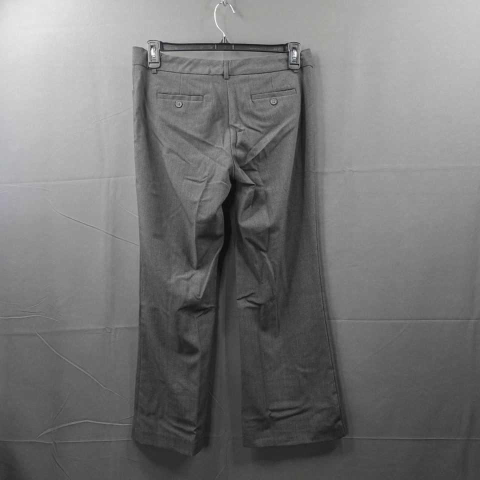 Pantalones de vestir para mujer Apostrophe 8 gris pierna ancha minimalista preppy cápsula oficina Foto 4 de 4