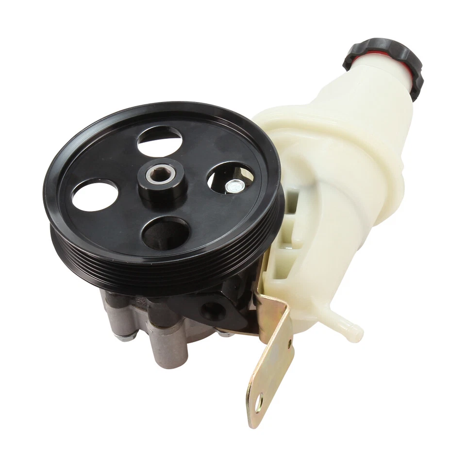 Power Steering Pump w/ Pulley Reservoir for 2000-2004 Dodge Durango Dakota 4.7L - Imagem 2 de 4