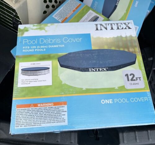 Intex 12' Round Frame Set Easy Swimming Pool Debris Cover | 28031E - Picture 1 of 1