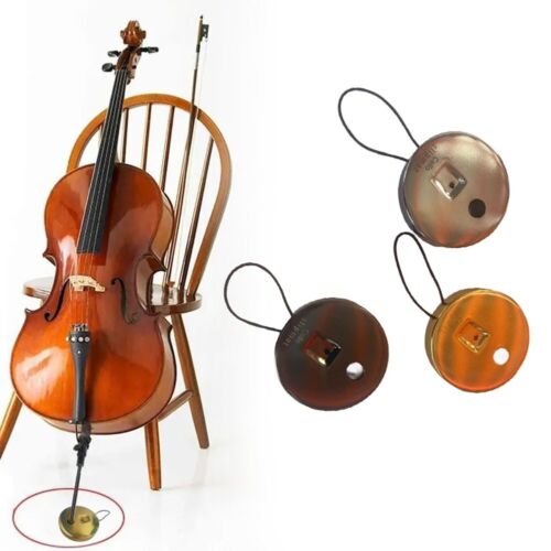 Professionelle Metall Cello Endpin Stopper Antirutsch Matte f��r Holz und Teppic - Bild 1 von 22