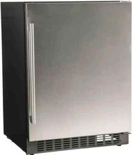 A124R-O 24 Inch Compact Refrigerator Panel Ready, Field Reversible Door