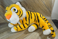 VINTAGE WALT DISNEY MATTEL ALADDIN RAJAH LAYING DOWN TIGER 1992 STUFFED PLUSH