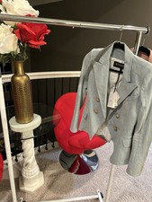 Balmain Jean Jacket - Size 34 NWT