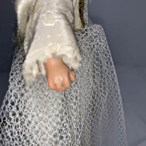 Vintage angel tree topper*flaws* - Picture 4 of 10