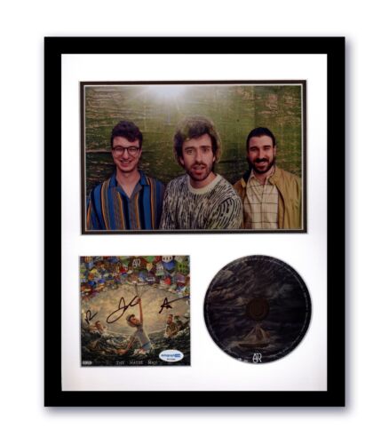 AJR SIGNED AUTOGRAPHED “ THE MAYBE MAN” CD ALBUM 11x14 FRAMED ACOA COA POP BAND  - Picture 1 of 1