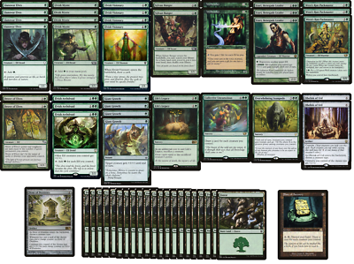 mtg ezuri commander deck ELITE Elf Deck - Ezuri - 60 Card - MTG Magic the Gathering