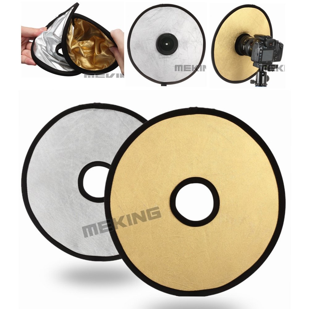 5-in-1 Photography Reflector Selens 47x31 Inch Collapsible Oval Light ...