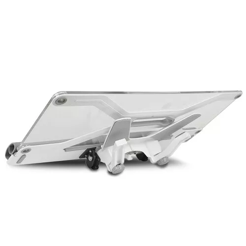 Fellowes CRC93847 Keyboard Tray with Ergonomic Silicone Wrist Rest for Desk - Image 3 of 4