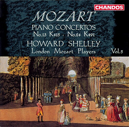Mozart Piano Concertos 13 & 24 performed by Howard Shelley with London Mozart Players CD 1995
