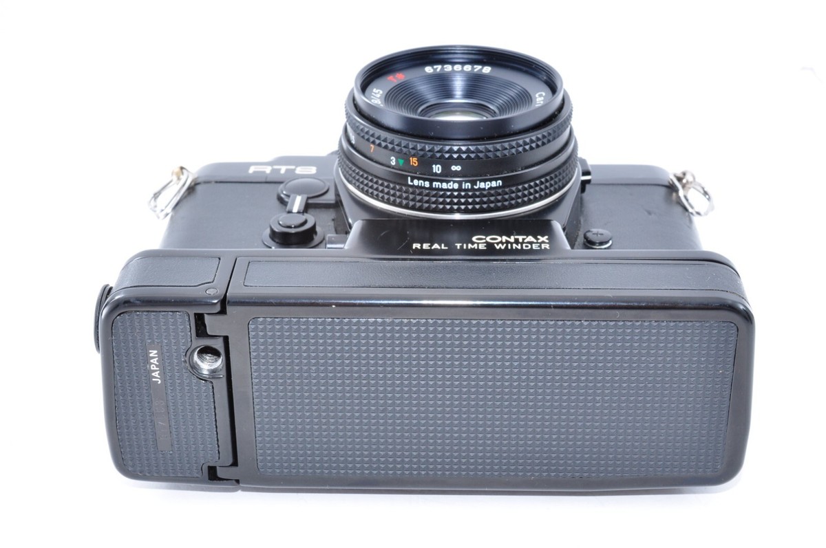 Contax RTS 35mm SLR Film Camera w/ Carl Zeiss Tessar 45mm f