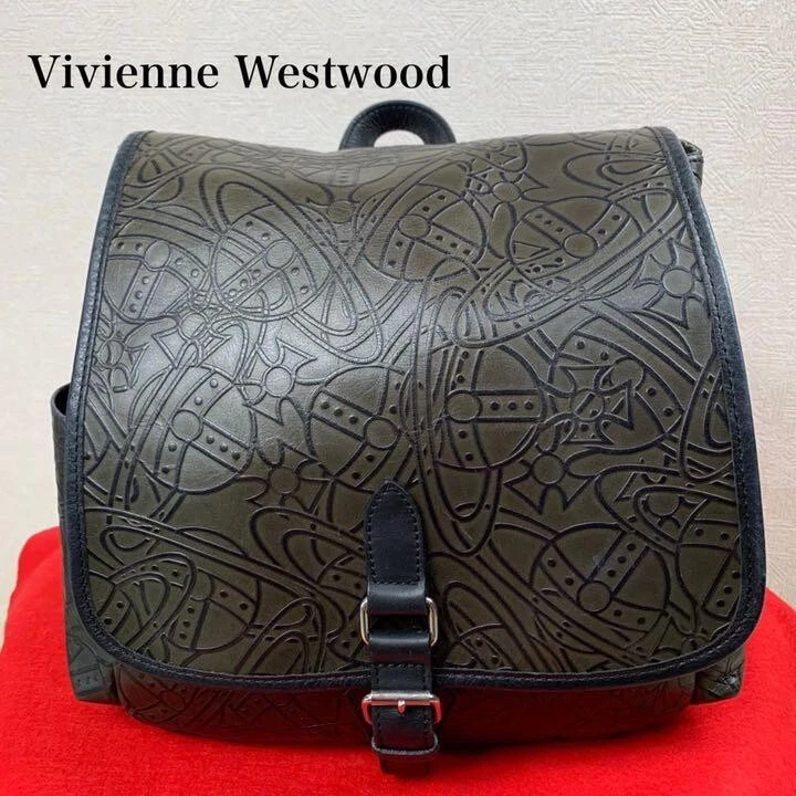 Vivienne westwood leather clearance backpack