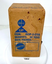 Rare 1972 Hot Wheels Redline FACTORY SEALED Case 12 Kelloggs Promo Farbs Hy Gear