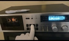 Vintage Rare LUXMAN K-113 Stereo Cassette Deck 80  Partially Working   SEE VIDEO