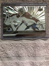 2023-24 UD Series 2 Outburst Base Card Alexandar Georgiev Colorado Avalanche (SP