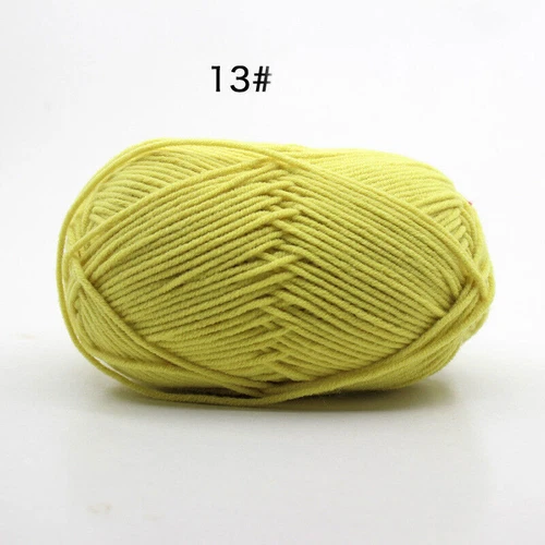 62 Colors Milk Cotton Skeins Hand Knitting Wool Baby Crochet Chunky Yarn 50g - Picture 36 of 87