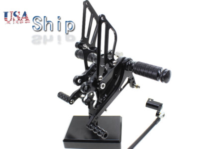 Fits Honda CBR954RR CBR929RR GP Shift 2000-2003  CNC Rearsets Footpeg Foot Pegs